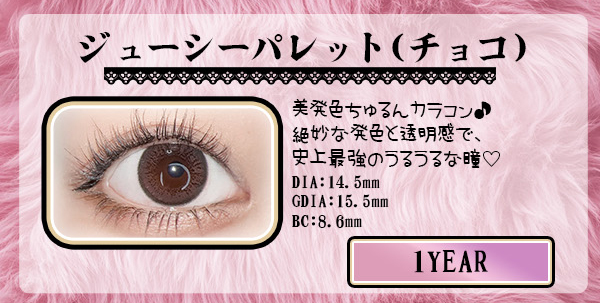 ジューシーパレットチョコ